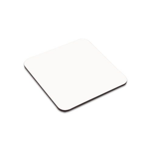 Unisub 3.75" Square Sublimation MDF Coaster with Cork Back