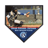 Unisub 10" x 10" Homeplate Sublimation MDF Plaque - HeatPressNation