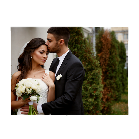 HPN SubliCraft 6" x 8" White Matte Sublimation Ceramic Tile - 36 per Case