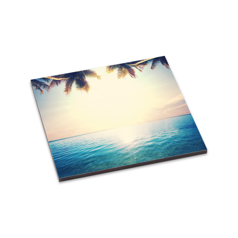 Unisub 6" x 6" Square Mantle Clock Sublimation Hardboard Tile Insert