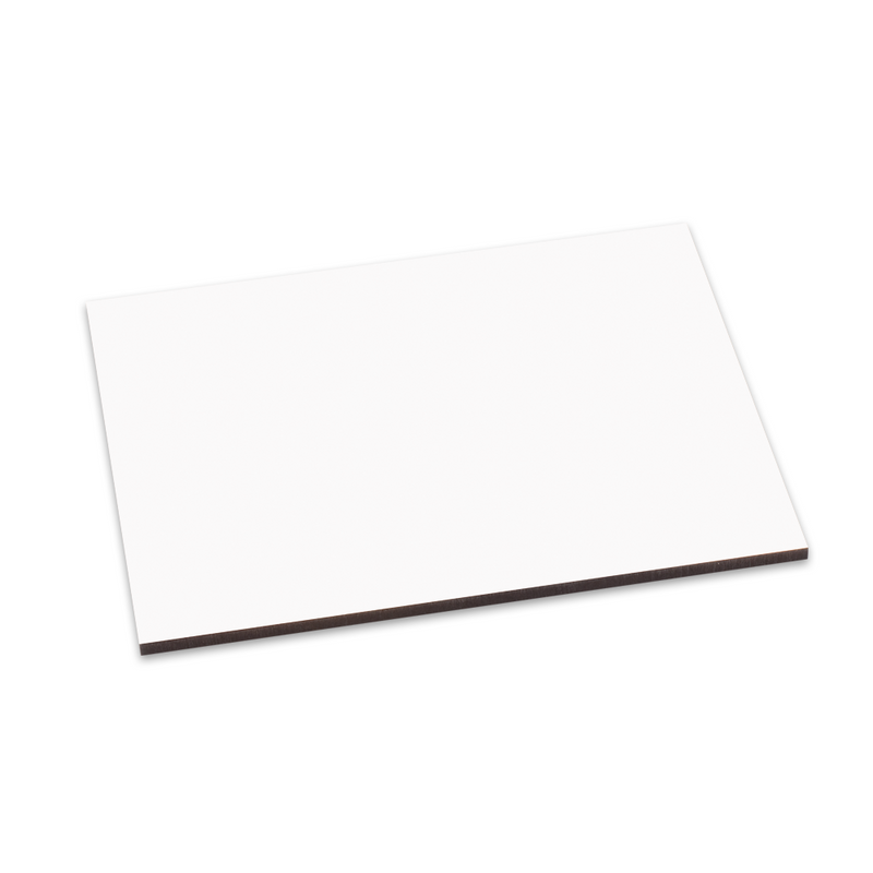 Unisub 6" x 7.875" Vertical Mantle Clock Sublimation Hardboard Tile Insert