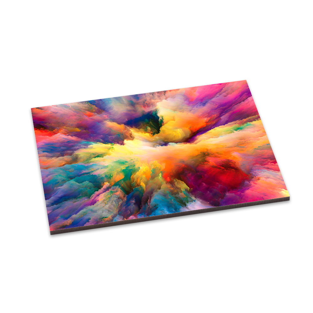 Unisub 6" x 7.875" Vertical Mantle Clock Sublimation Hardboard Tile Insert