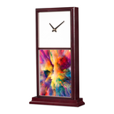 Unisub 6" x 7.875" Vertical Mantle Clock Sublimation Hardboard Tile Insert