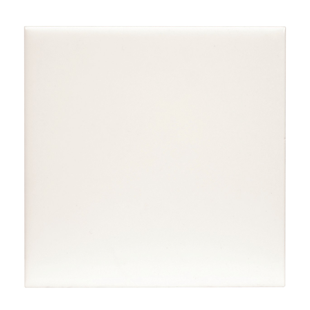 HPN SubliCraft 8" x 8" White Matte Sublimation Ceramic Tile - 36 per Case - HeatPressNation