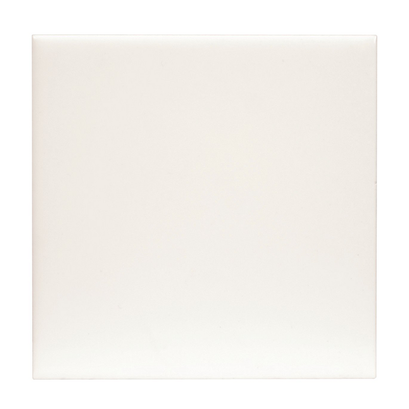 HPN SubliCraft 8" x 8" White Matte Sublimation Ceramic Tile - 36 per Case