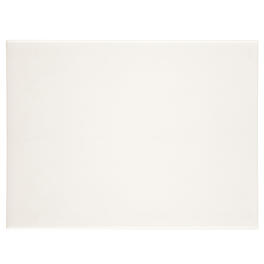 HPN SubliCraft 8" x 10" White Gloss Sublimation Ceramic Tile - 36 per Case - HeatPressNation