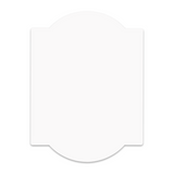 Unisub 11.5" x 15.4" Traditional Sublimation Hardboard Sign