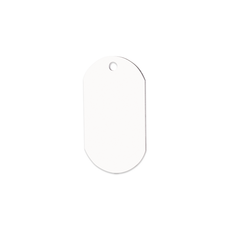  30 pcs Sublimation Blank Dog Tag Aluminum White Sublimation  Stamping Tag Pendants Double Sided Blank Stamping Metal Tags, Personalized  Pets Tags Oval : Arts, Crafts & Sewing
