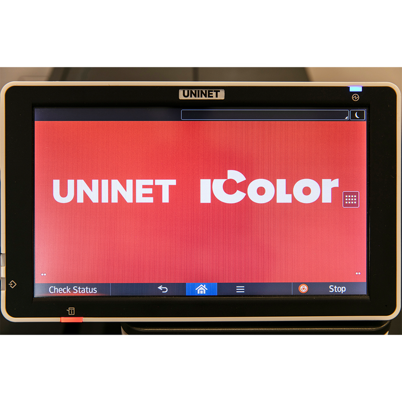 Uninet IColor 800W Pro White Toner DTF Printer with IColor ProRIP, SmartCUT Software, Masterclass, and Rolling Cart Storage