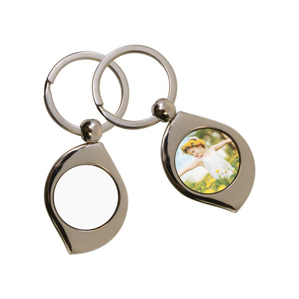 HPN SubliCraft Swirl Sublimation Key Ring - 20 per Case