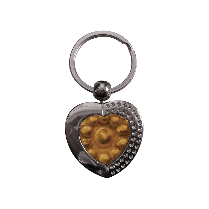 HPN SubliCraft Sublimation Key Ring - Heart - 20 per Case