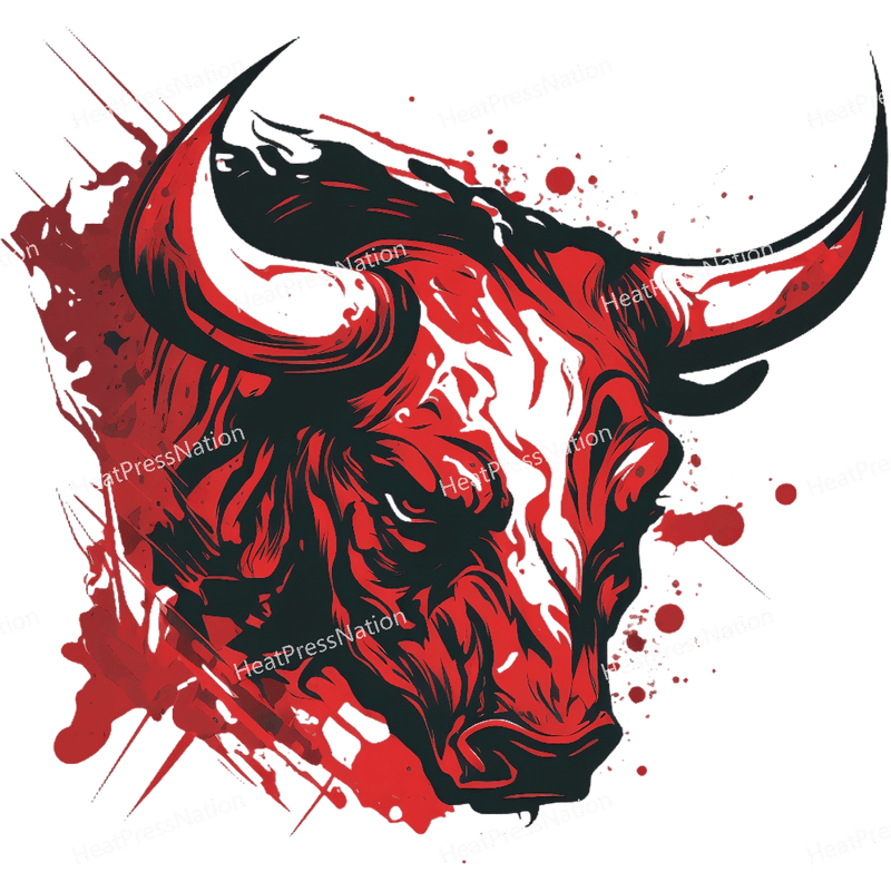 Angry Red Bull Design