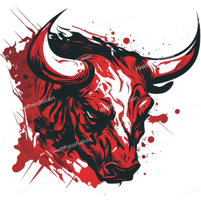 Angry Red Bull Design