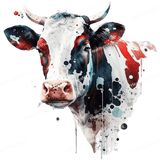 Splatter Cow Design - HeatPressNation
