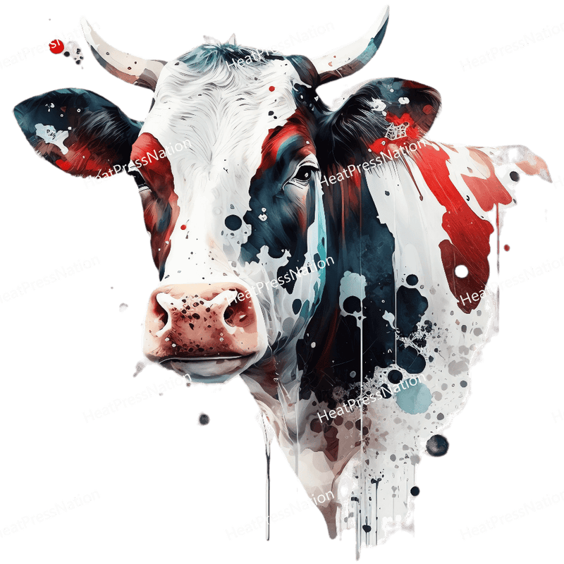 Splatter Cow Design