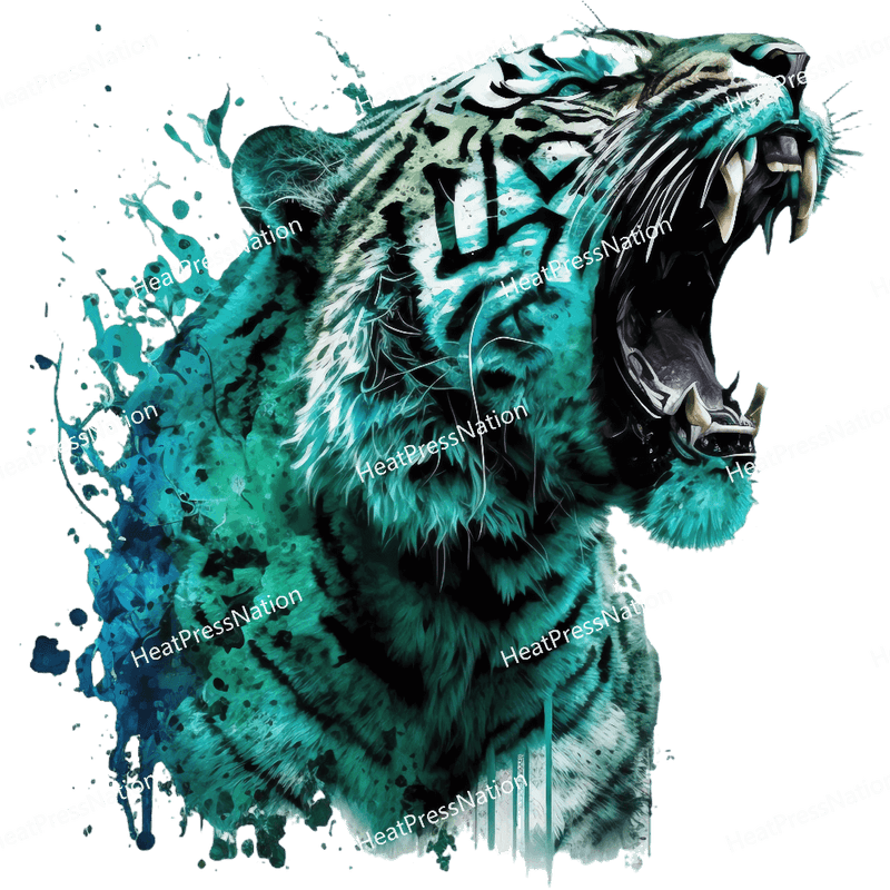 Right Tiger Head Design