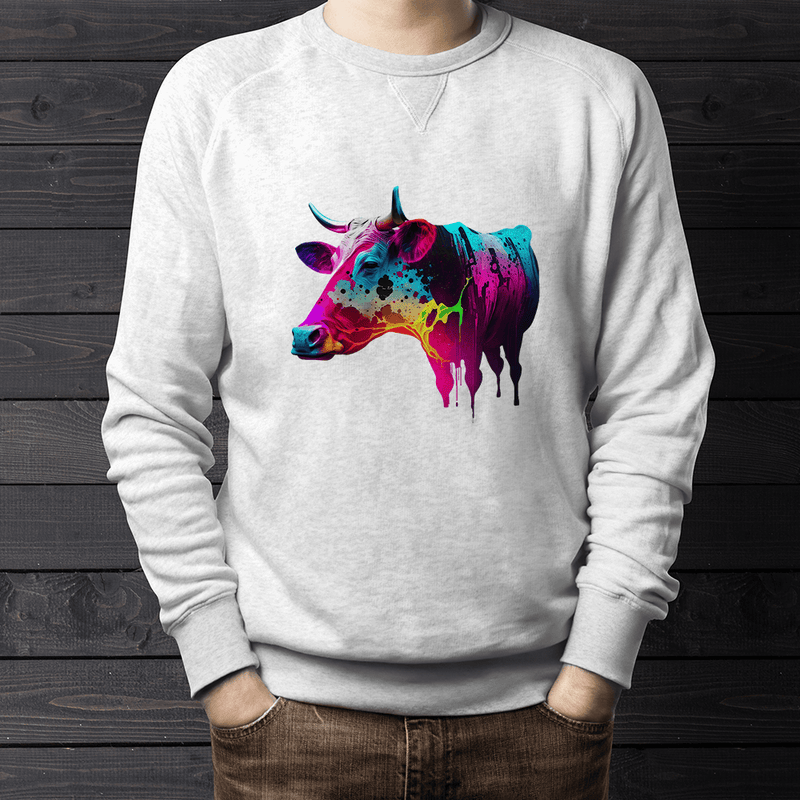 Spaltter Colorful Cow Design