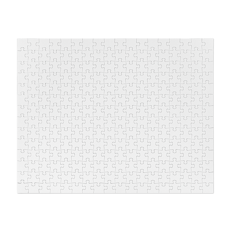 Glossy White Sublimation Puzzle :: 252pcs