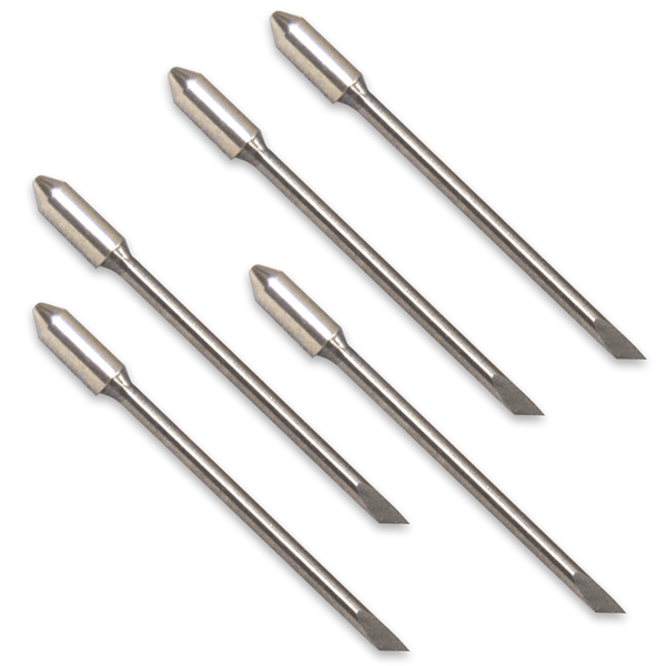 オフィス用品 GRAPHTEC CB09UB-5 Graphtec CB09UB 0.9mm 45° Cutting Angle Blades 5-Pack (for