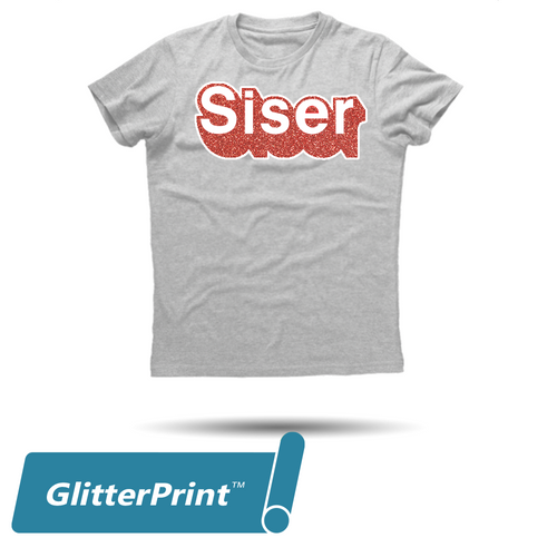 Siser GlitterPrint Print and Cut Material