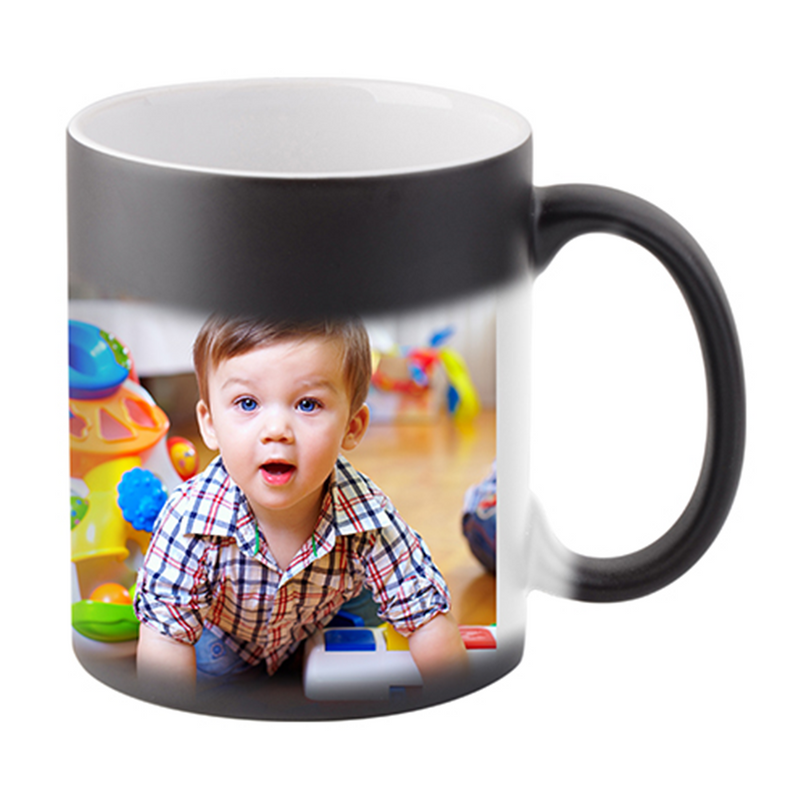 HPN SubliCraft 11 oz. Matte Color Changing Sublimation Ceramic Mug - 36 per case