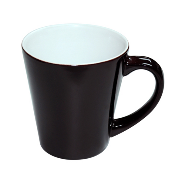HPN SubliCraft 12 oz. Glossy Color Changing Ceramic Sublimation Latte Mug - 12 per Case