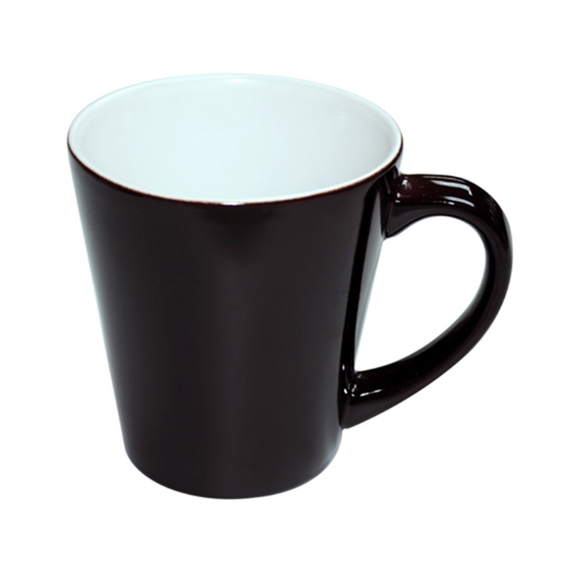 White Ceramic Oversized Sublimation Latte Mug - 17oz.