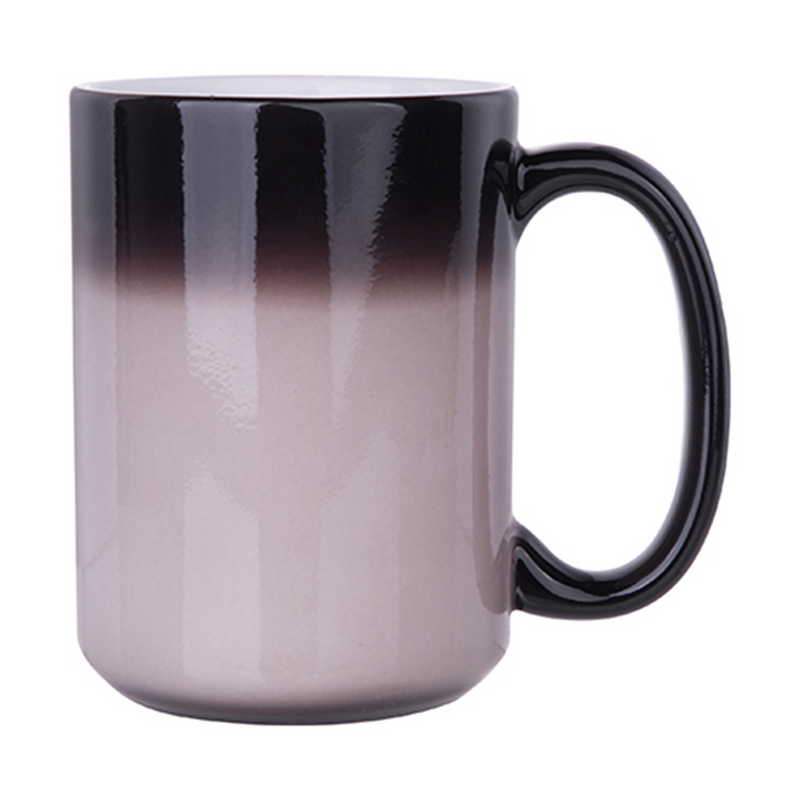 HPN SubliCraft 15 oz. Glossy Color Changing Ceramic Sublimation Mug 