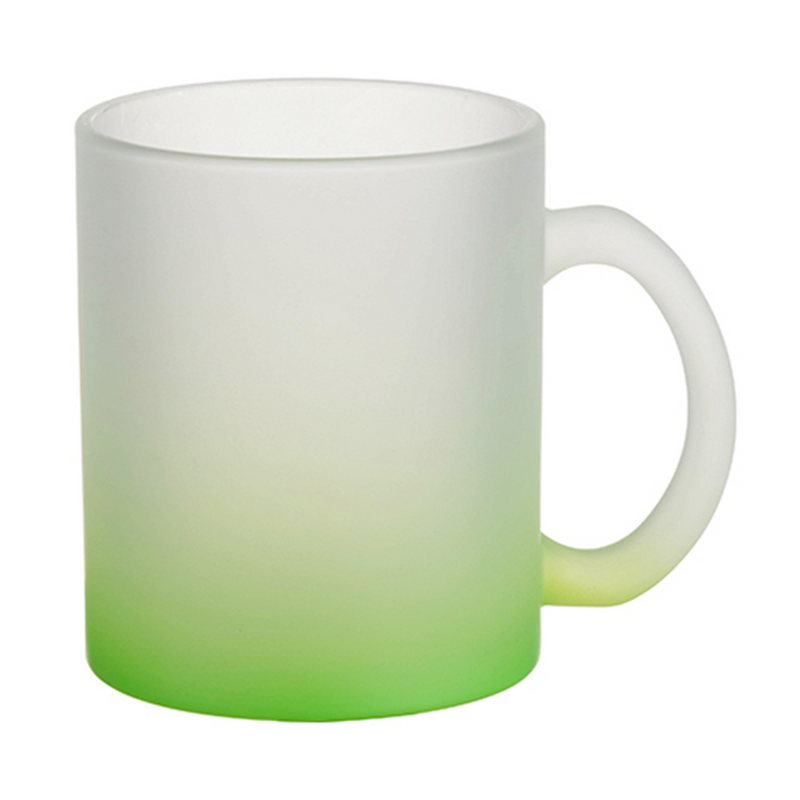 HPN SubliCraft 11 oz. Color Gradient Sublimation Glass Mug - 36 per case