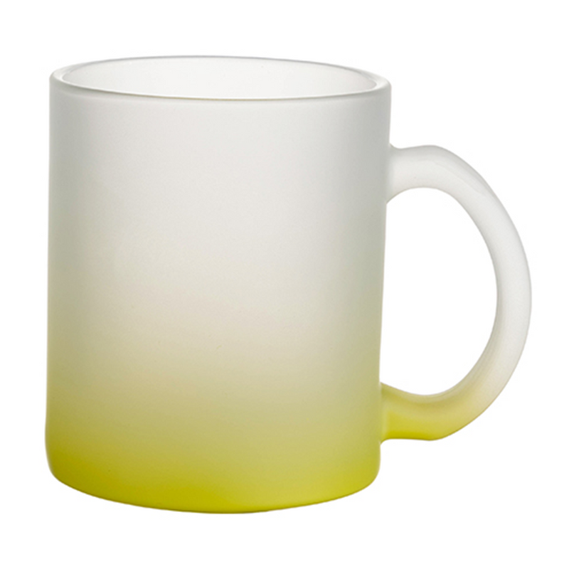 HPN SubliCraft 11 oz. Color Gradient Sublimation Glass Mug - 36 per case