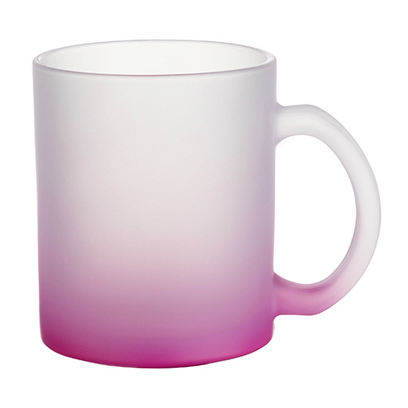 HPN SubliCraft 11 oz. Color Gradient Sublimation Glass Mug - 36 per case