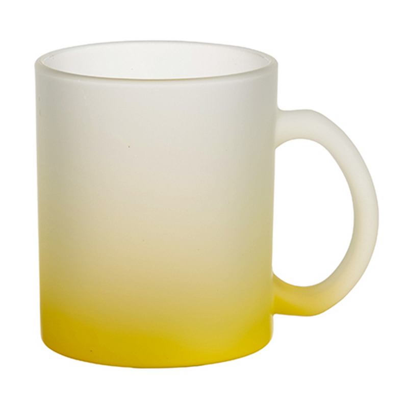 HPN SubliCraft 11 oz. Color Gradient Sublimation Glass Mug - 36 per case