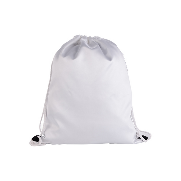 HPN SubliCraft 14.1" x 17.7" Sequin Sublimation Drawstring Backpack