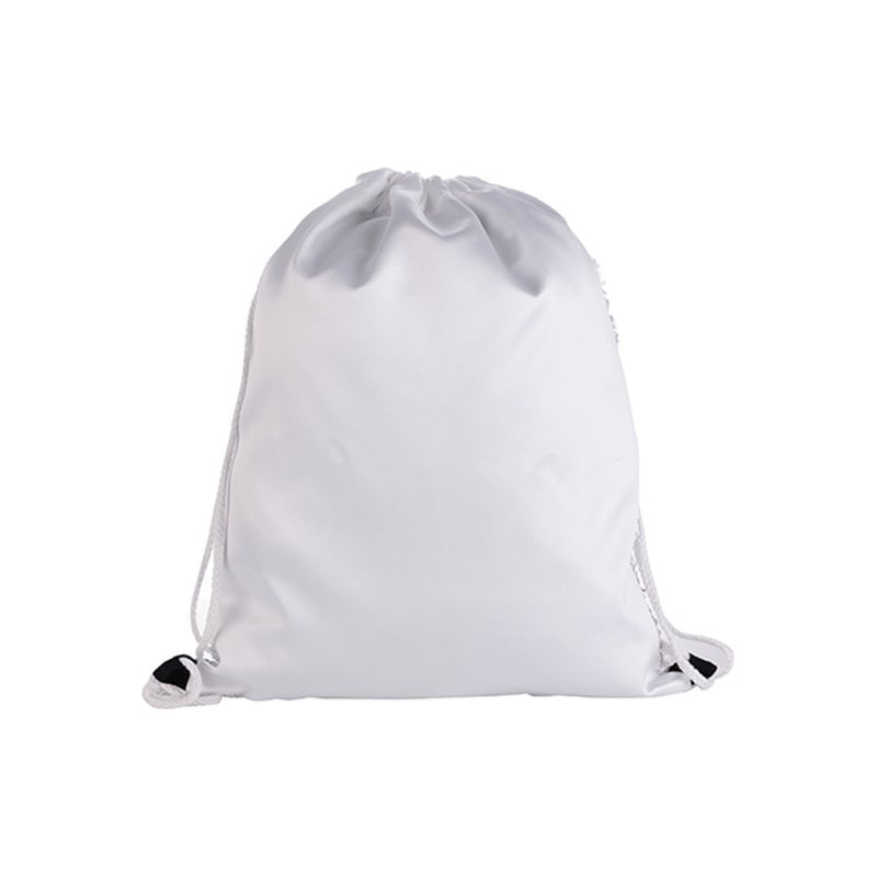 Sequin drawstring bag sales sublimation