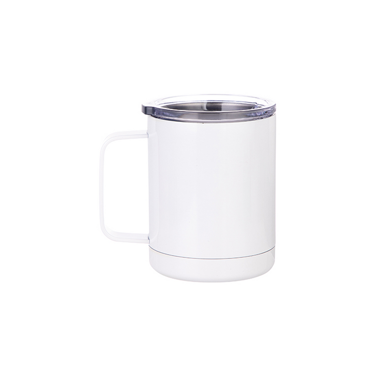 HPN SubliCraft 12 oz. White Sublimation Stainless Steel Lowball Tumble