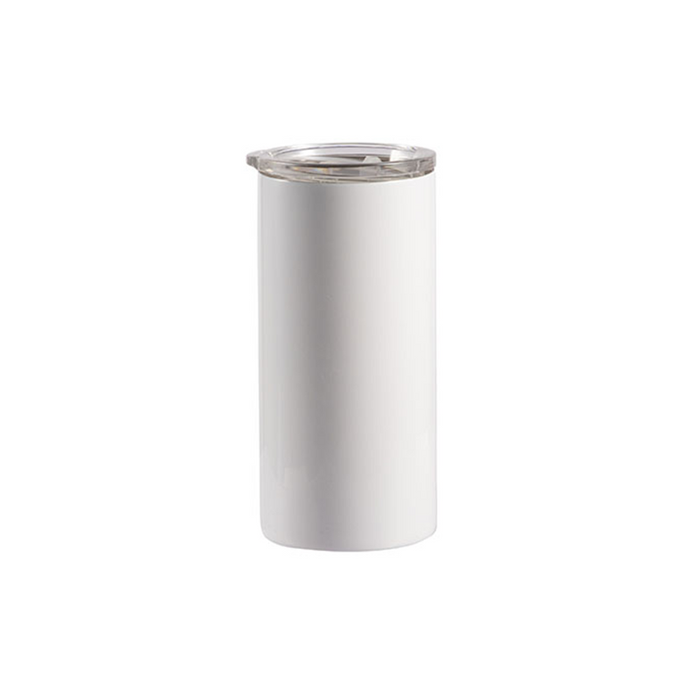HPN SubliCraft 12 oz. Silver Stainless Steel Sublimation Lowball Tumbl