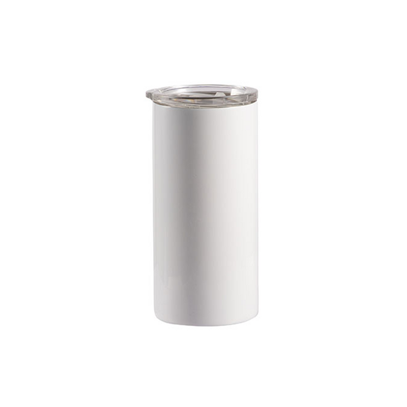 HPN SubliCraft 12 oz. White Sublimation Stainless Steel Lowball Tumbler