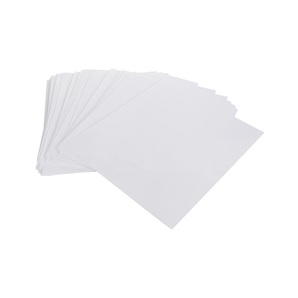 100Pcs 6x11'' Sublimation Shrink Wrap Sleeve PET White Bags Heat
