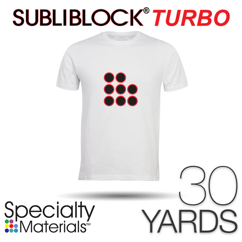 Specialty Materials SUBLIBLOCK TURBO Heat Transfer Vinyl - 30 yd