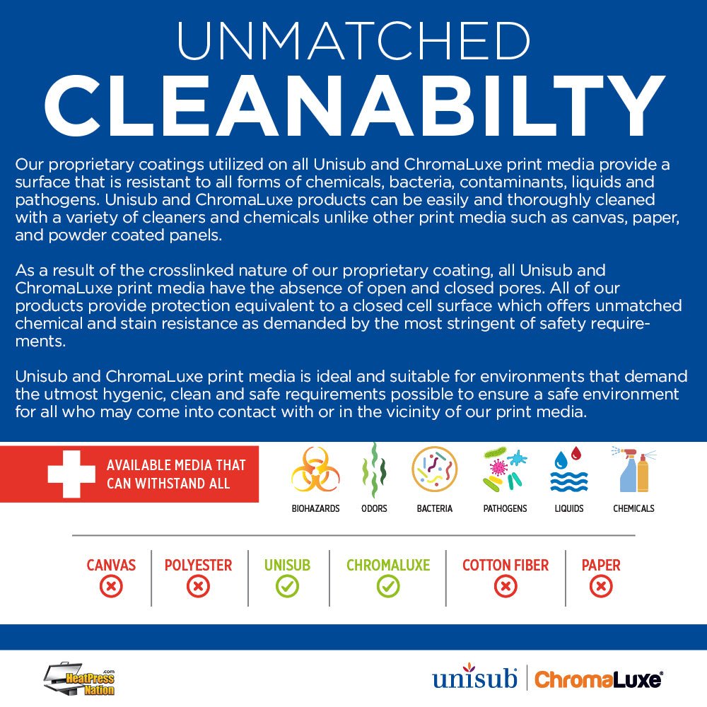 Unisub 9" x 12" Cherry Sublimation MDF Plaque with Ogee Edge - HeatPressNation