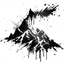Monochrome Multi Mountain Design