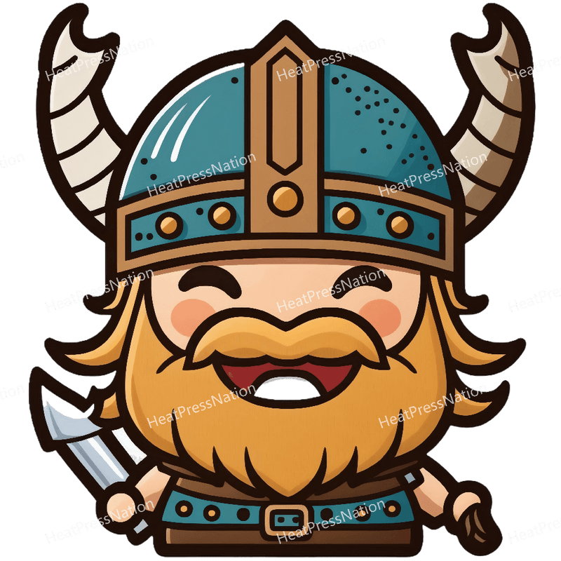 Surprised Viking Warrior Design