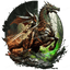 Sword Warrior on Dragon Design