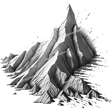Grayscale Mountain Design - HeatPressNation
