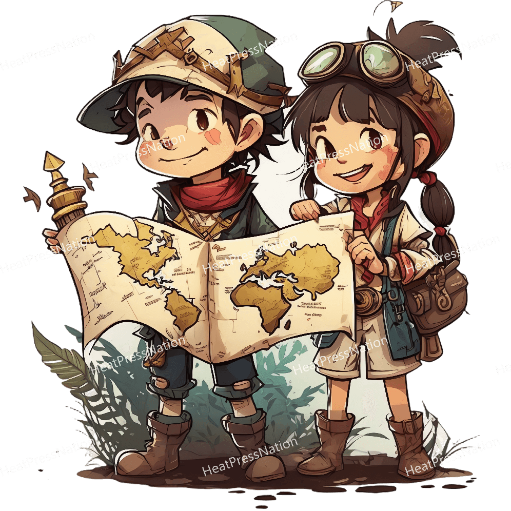 Kids Adventuring Design - HeatPressNation