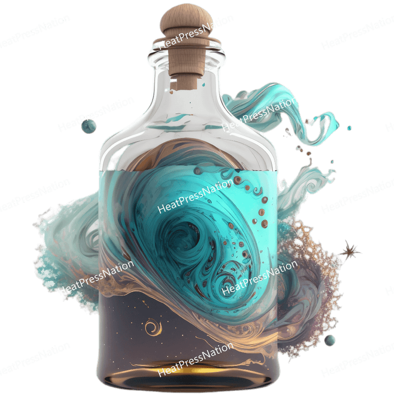 Fantasy Whirlpool Bottle Design
