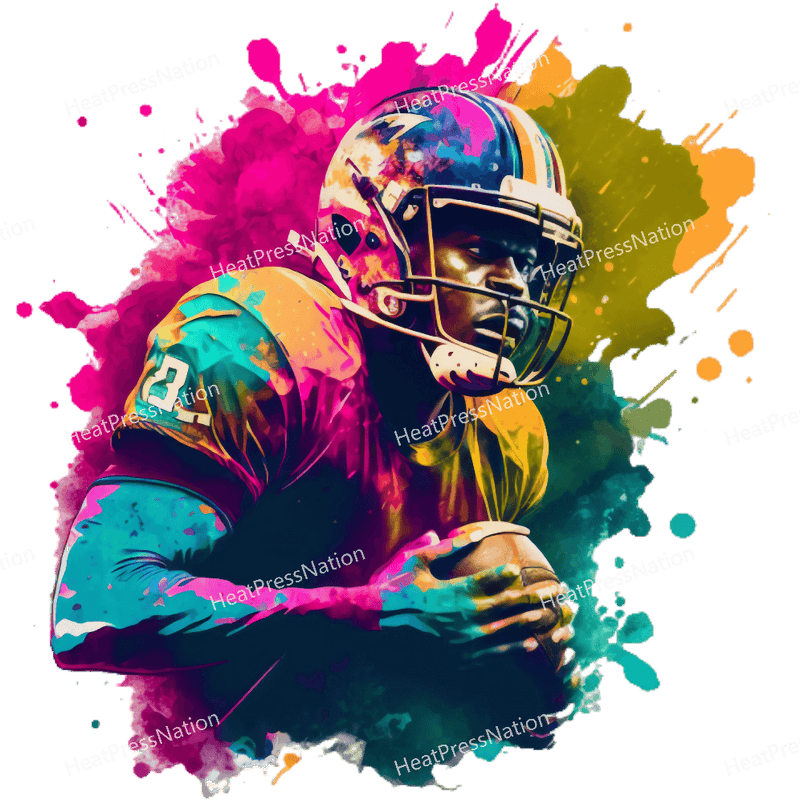 Splatter Football Design