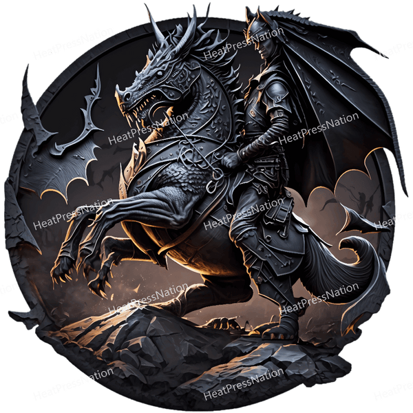 Metallic Dragon Design