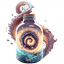 Fantasy Nightmare Bottle Design