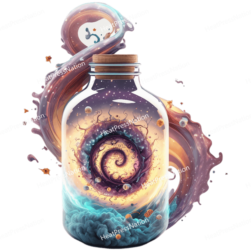 Fantasy Nightmare Bottle Design